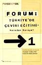 FORUM:Trkiye'de eviri Eitimi