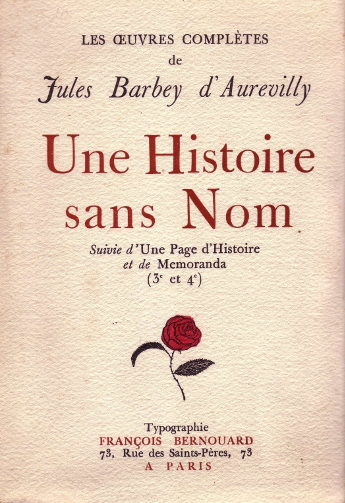 Une Histoire Sans Nom