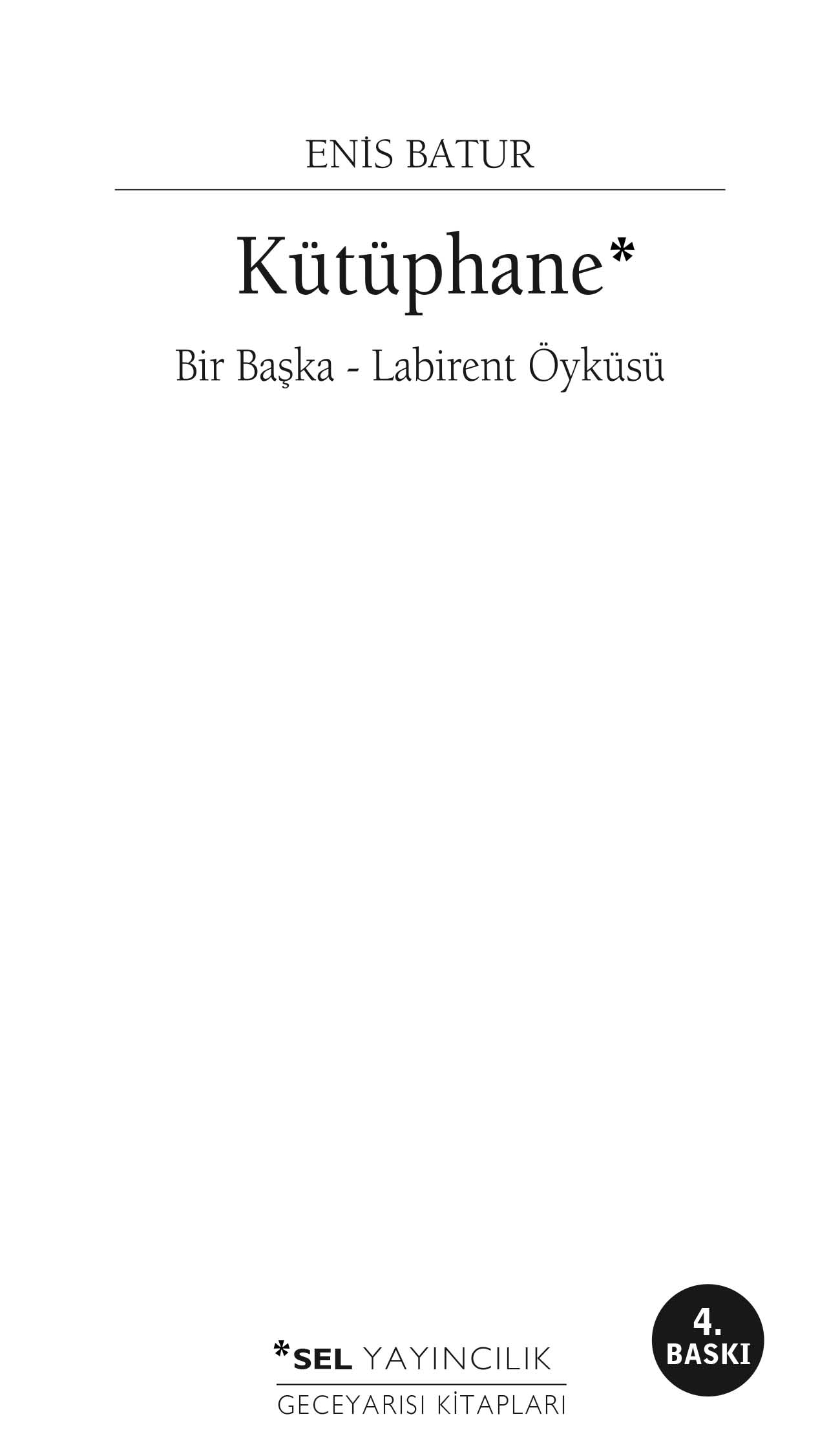 Ktphane - Bir Baka Labirent yks