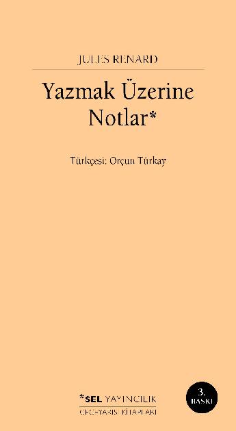 Yazmak zerine Notlar